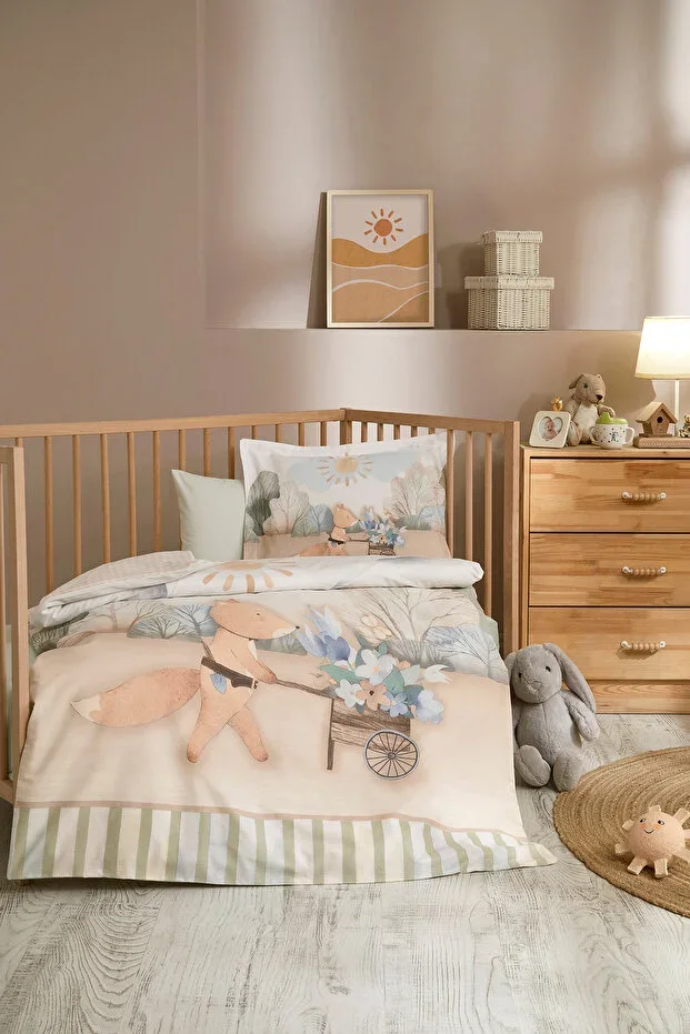 Özdilek Petit Jardinier Baby Duvet Cover Set