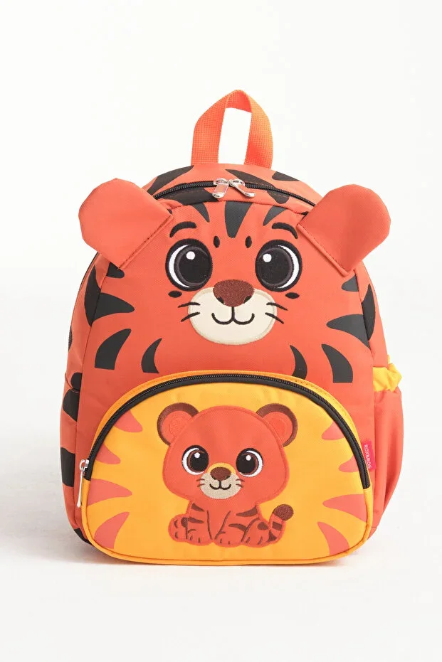 Tiger Kindergarten Bag - Nursery and Preschool Backpack Girls & Boys School Bag