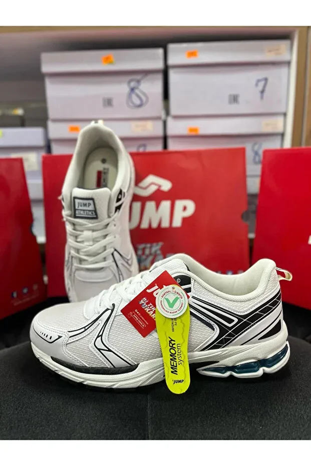 32480 Men's Walking Shoes White