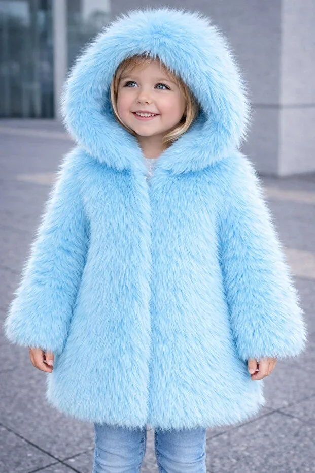 Children's Fur Coat Coat