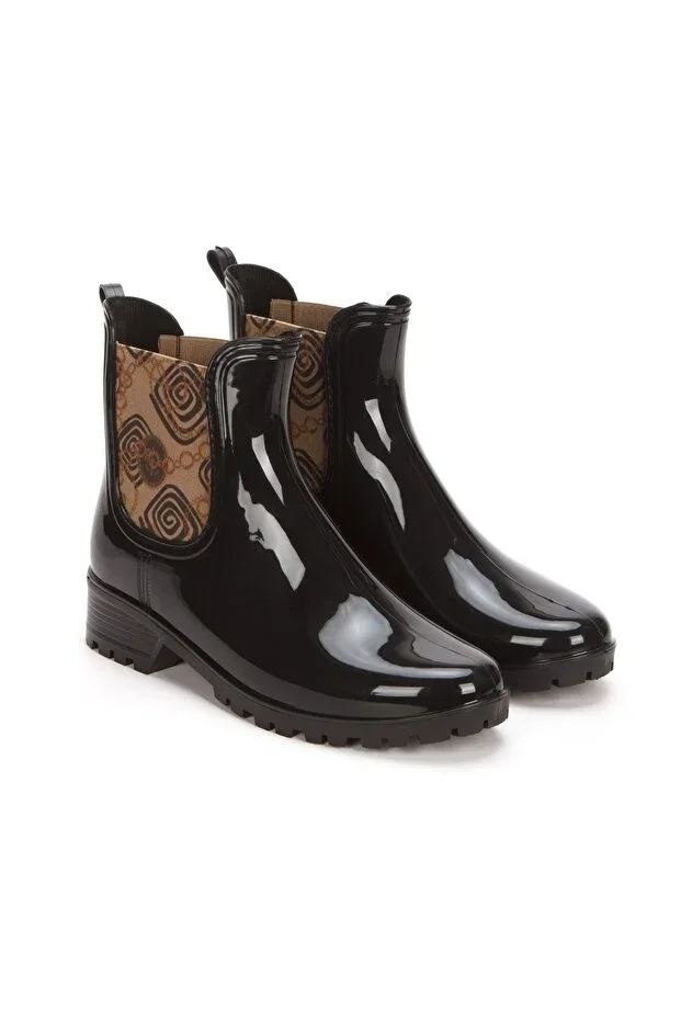 Ducie London leopard rain boot