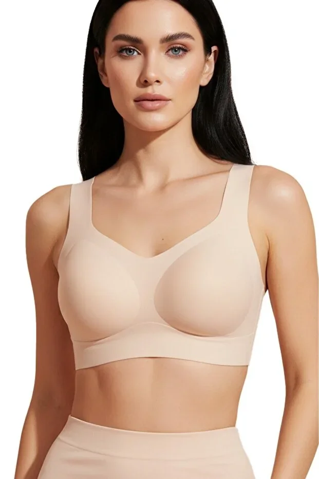 THICK STRAPLESS NON-MARKING LASER BRA WITH PAD