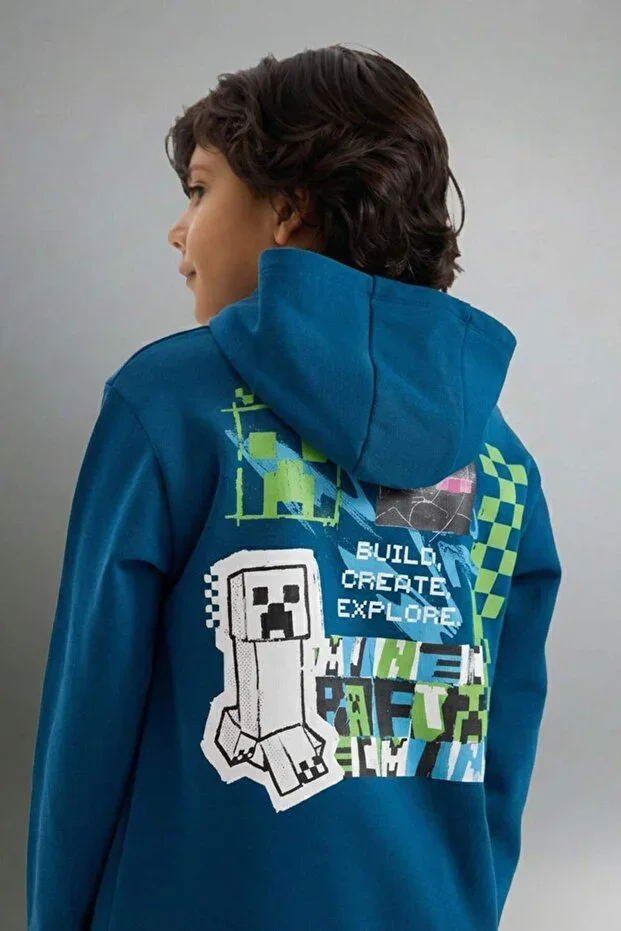 Minecraft Hooded Sweatshirt Boys G6915A825CW