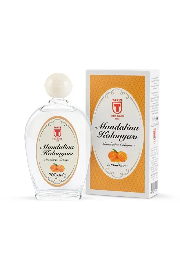 Tariş Mandarin Cologne 200 ml Glass Bottle