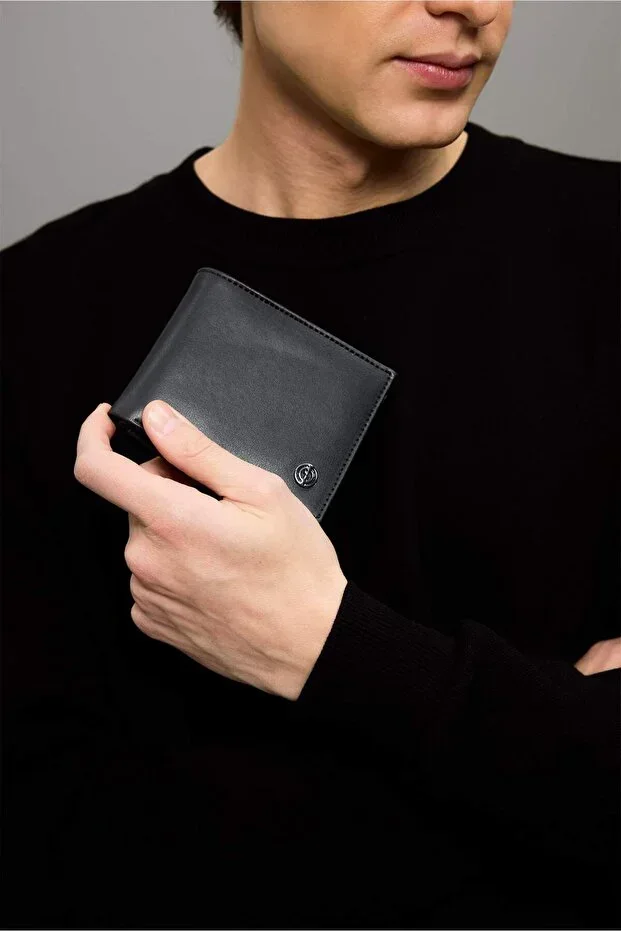 Men's Faux Leather High Wallet X9919AZNS