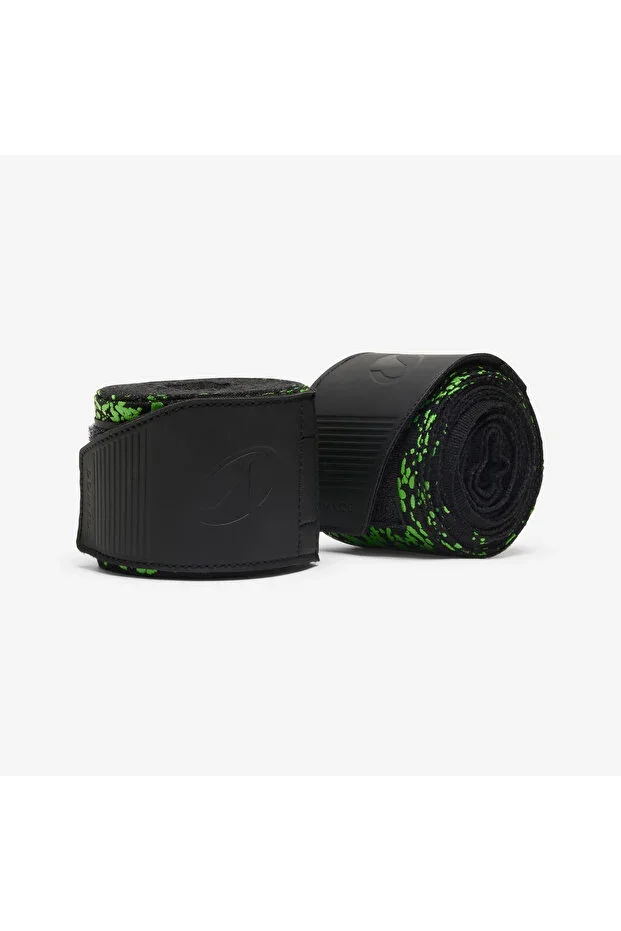 Domyos Boxing Bandage - 4.5 M - Green/Black