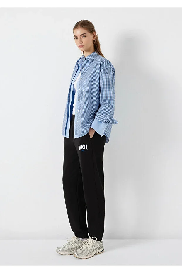 Logo Print Charcoal Sweatpants 1010757-80106