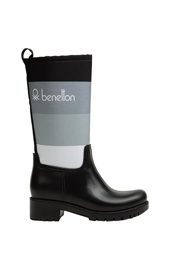 ® | Bn-50017 - 34124 Black White - Kids Boots