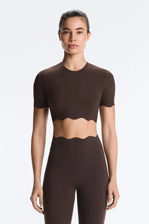 Oysho Dalgalı Compressive Tank top