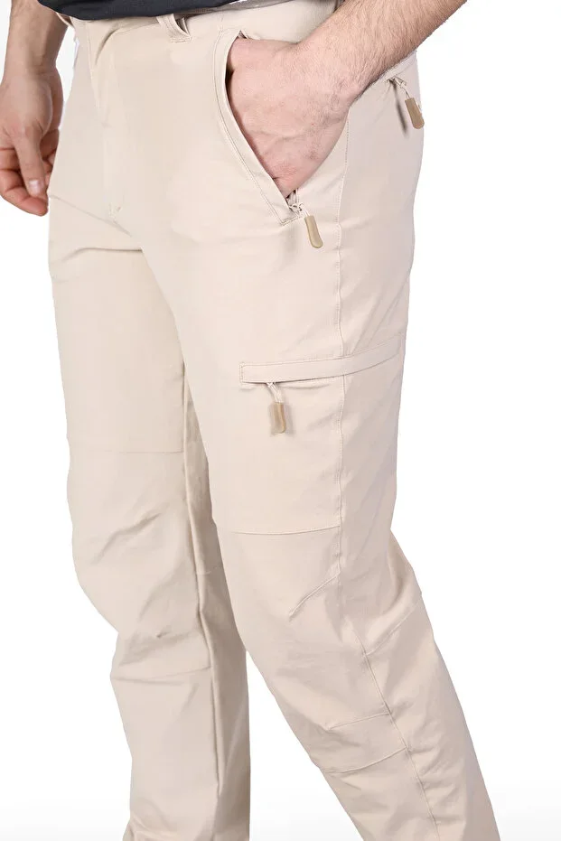 Outdoor Trekking Tactical Lycra Seasonal Nature Walk Beige Pants ervo tactical