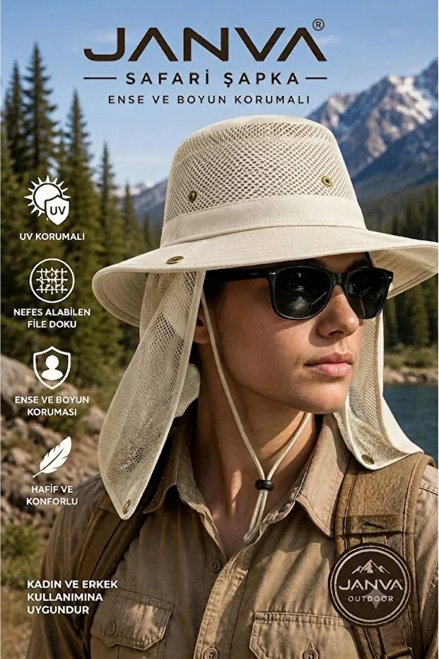Summer Walking Sports Scouting Work Hat with Neck Protection