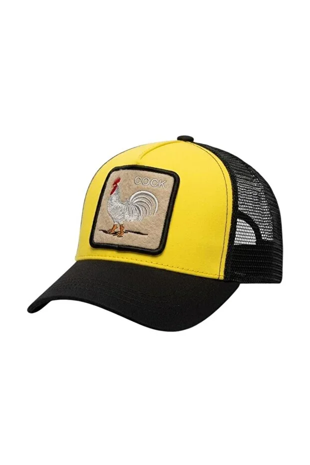 Animal figure unisex hat, adjustable at the back