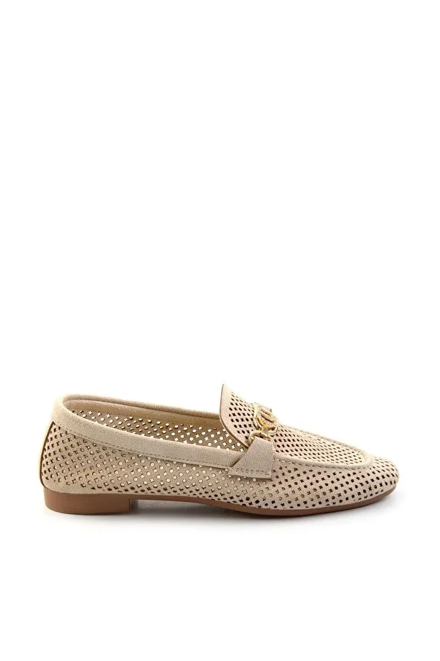 Bej Women's Loafer Shoes K01688010902