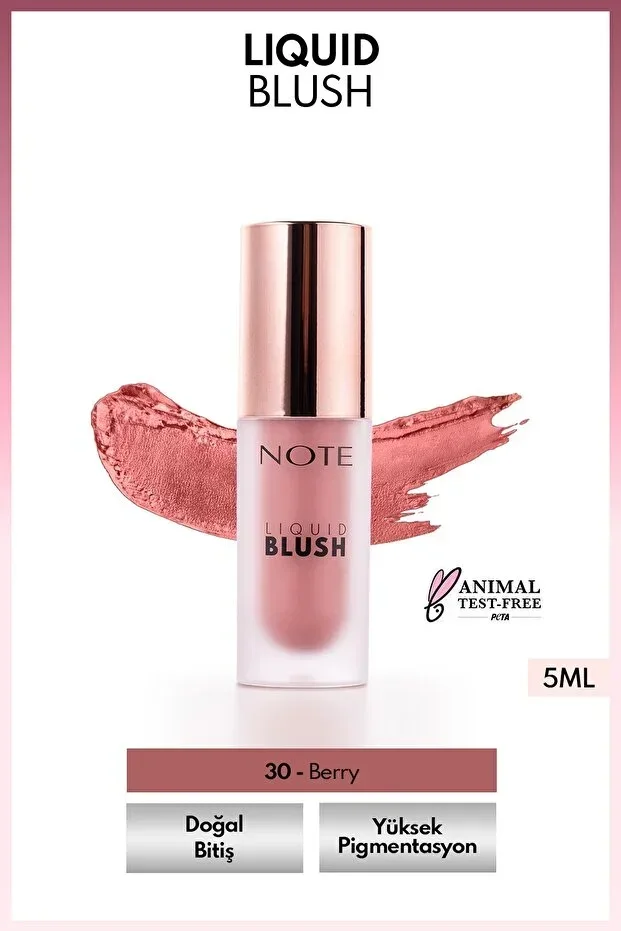 Liquid Blush Moisturizing Effect Liquid Blush - 30 Berry (Shimmer)