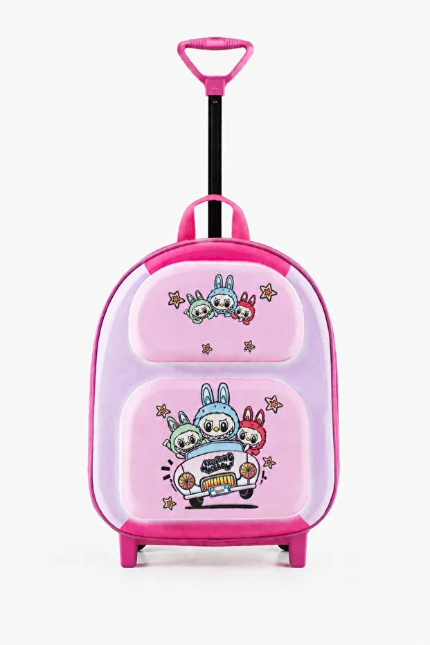 Embossed Trolley Backpack for Kindergarten/Nursery