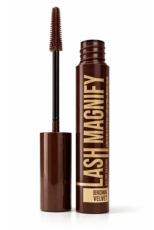 Pierre Cardin Lash Magnify - Brown Velvet - Lifting Effect, Volumizing, and Natural Volume Mascara