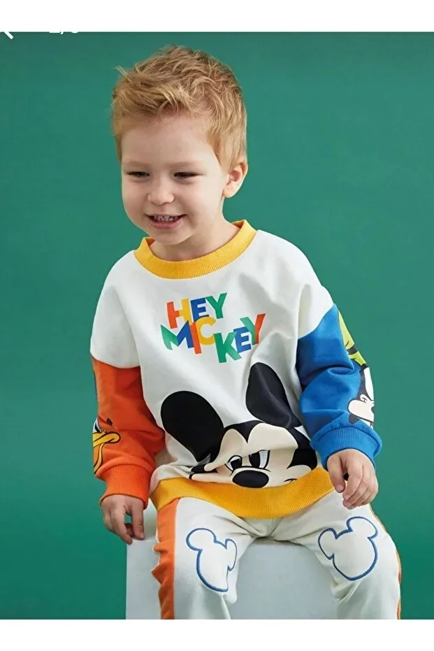 Mickey Mouse Style Model Two String Seasonal Tracksuit (TAKE 1 SIZE LARGER)