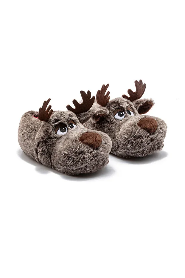 Twigy Women's Men's Animal Slippers Grey 41/46
