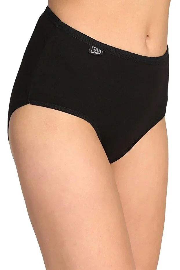Women's Black 10-Pack Lycra Bato Panties ELF568T0924CCM10