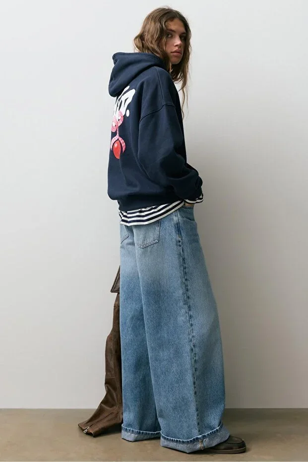 Hooded STWD cherry sweatshirt