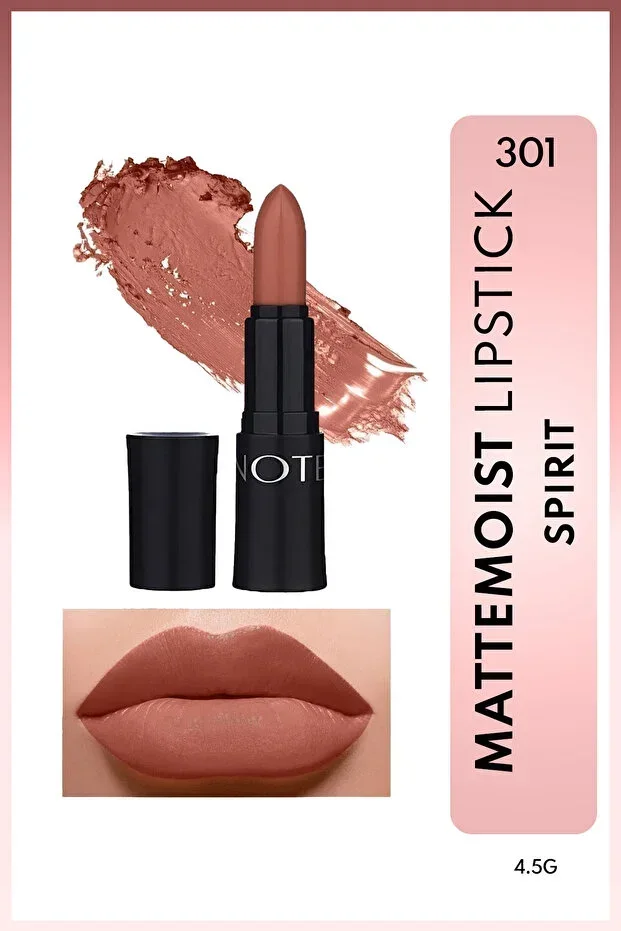 Mattemoist Lipstick Matte Finish Lipstick 301 Spirit - Nude