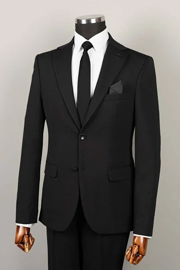 Two-Piece Suit Black