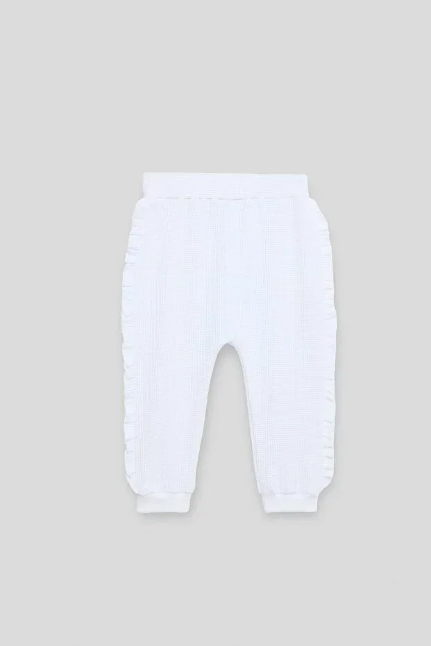 BG Store Girls Baby White Tracksuit Set