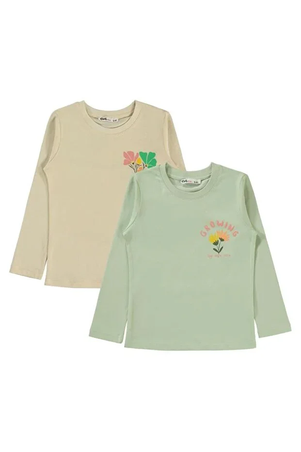 Growing Printed 2-Piece 5-13 Years Sweatshirt - Standard 5-6 Years