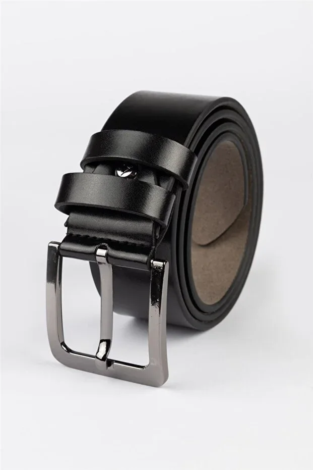 Men's 4.5 cm Sport Black Belt