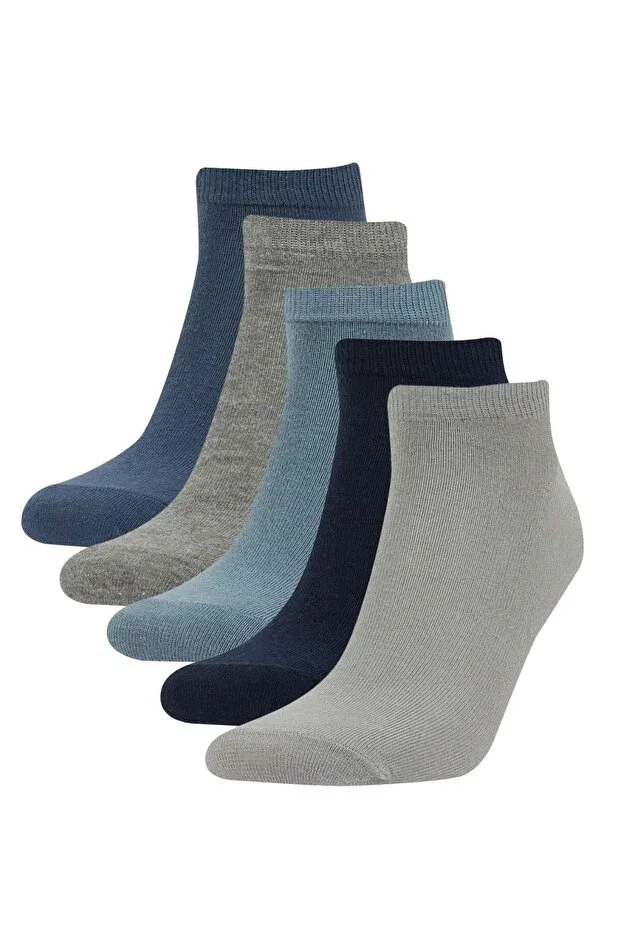 Men's 5-Pack Cotton Ankle Socks J6444AZNS
