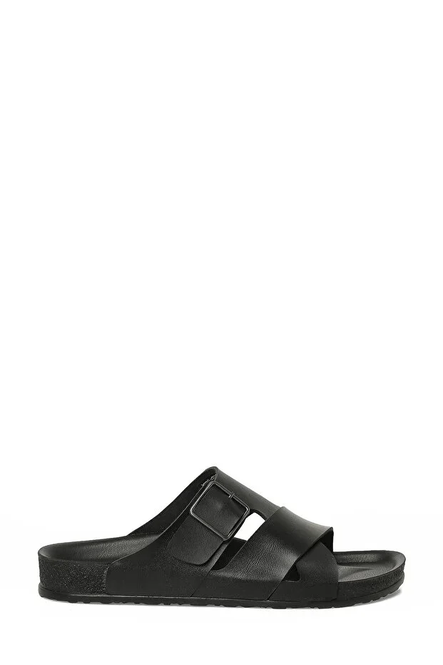 Kinetix CORK Black Men's Slippers