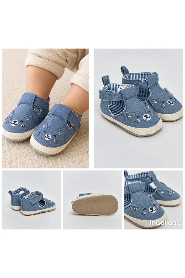 First Step Shoes for Babies, Cotton Lined Booties