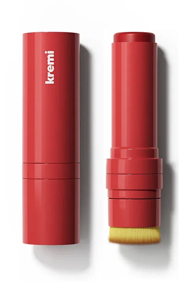 Blush Lipstick Eyeshadow Kiss&Blush | Moisturizing Makeup | Stick | Ceramide Squalene Vitamin E