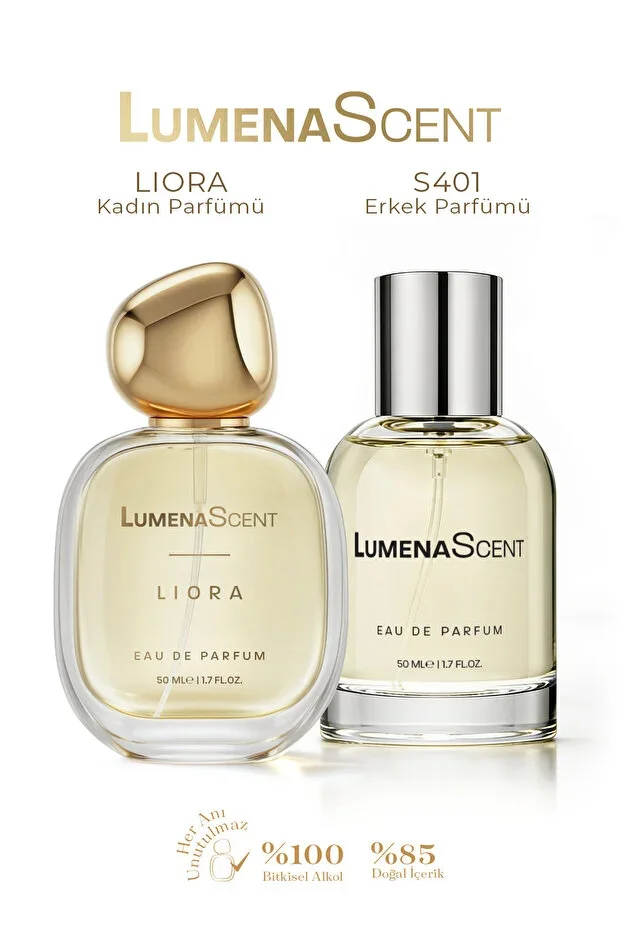 Liora Women's Perfume and S401 Men's Perfume Set