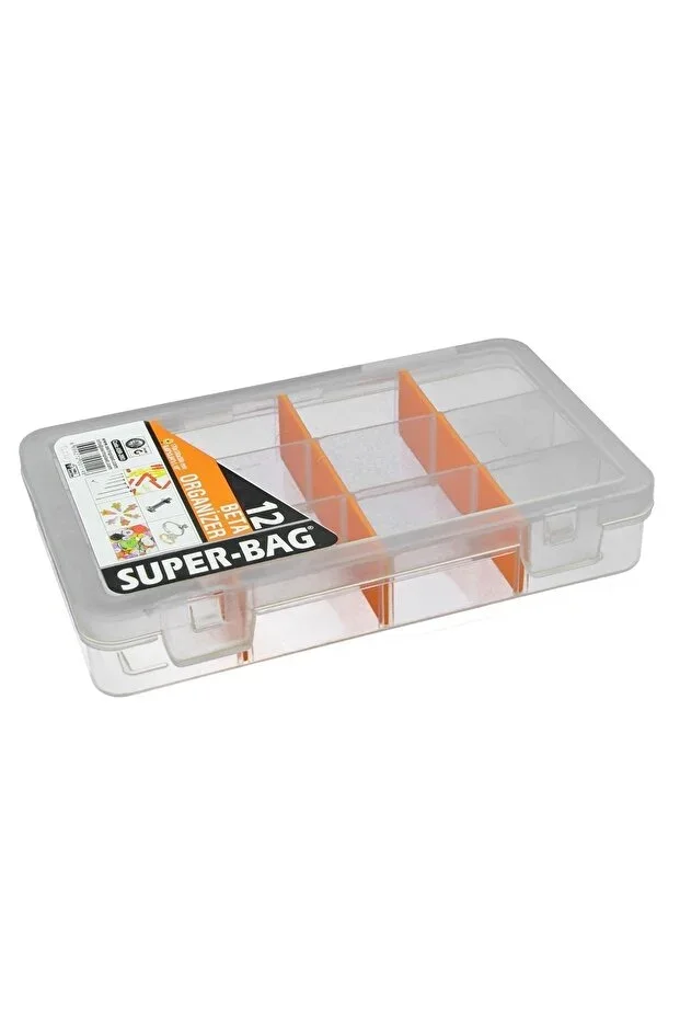Süper Bag 12 Beta Organizer Fishing Tackle Box
