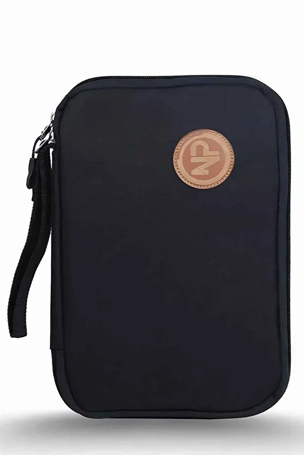 Array Cable, Makeup And Accessory Organizer Bag - Black