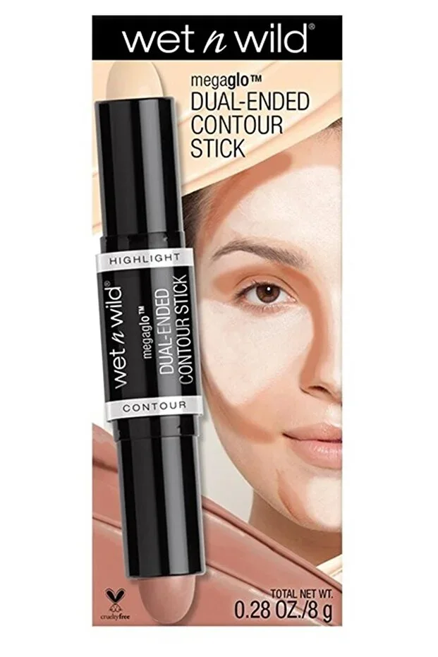 Megaglo Dual Ended Contour Stick Kontür Light Medium