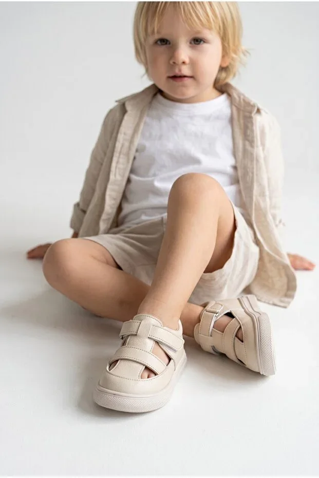 Mino Orthopedic Daily Unisex Velcro Lightweight Comfortable Sole Children's Sports Sandals Sizes 21-25