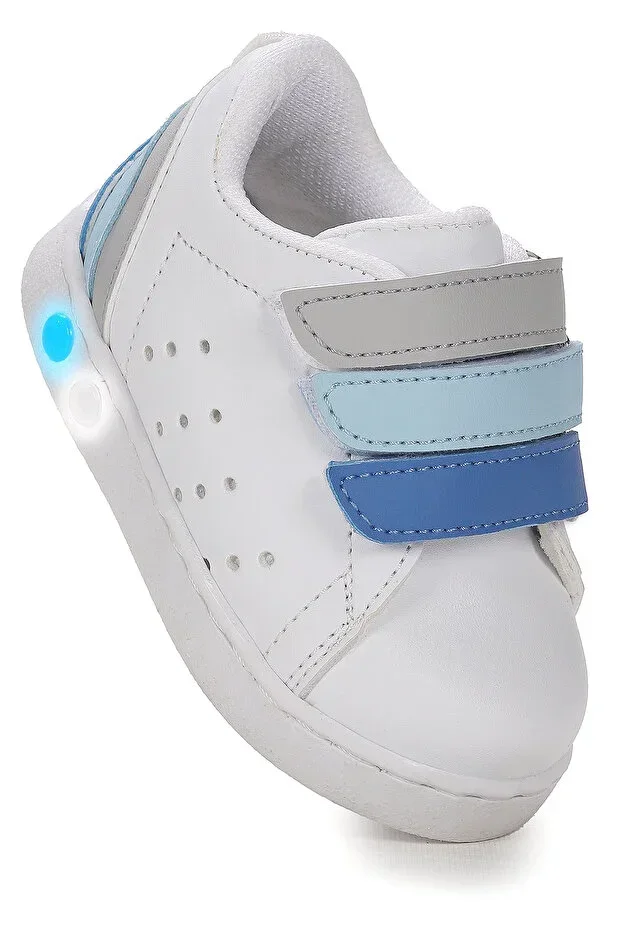 Lunce Velcro Light-Up Boys' Baby Sneakers