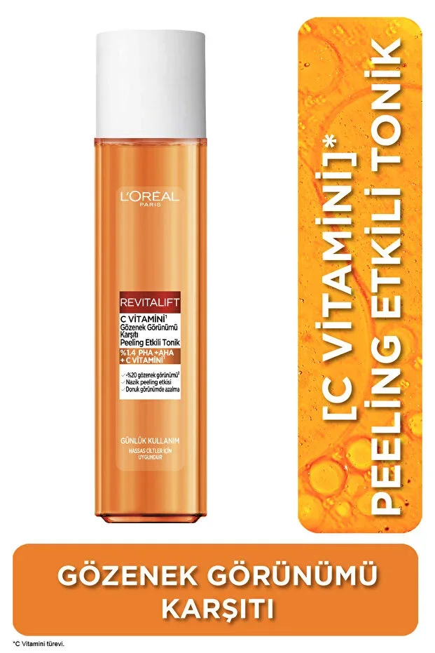 Revitalift Vitamin C Pore Minimizing Anti-Peeling Toner 180ML