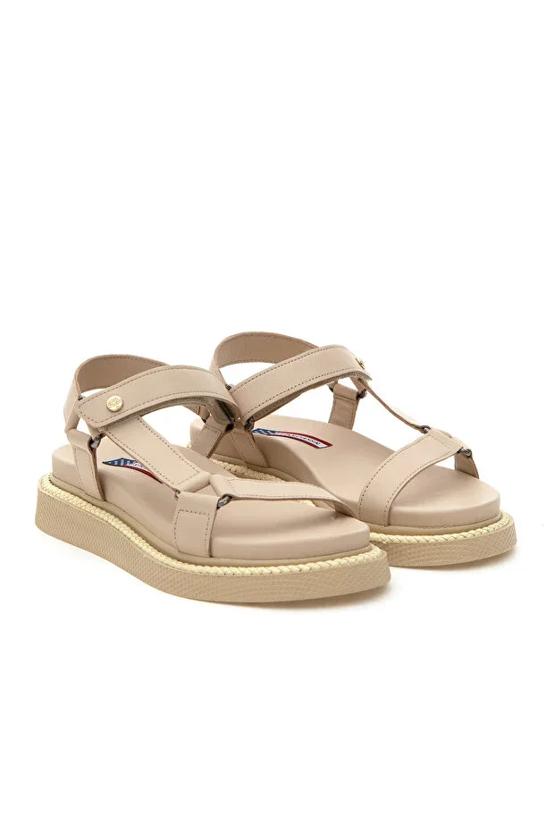 Women's Beige Sandal 50306274-VR011