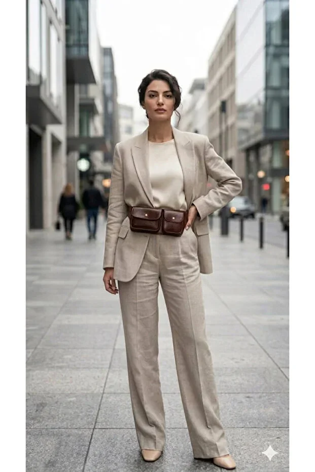 Women's Faux Leather Belt Bag