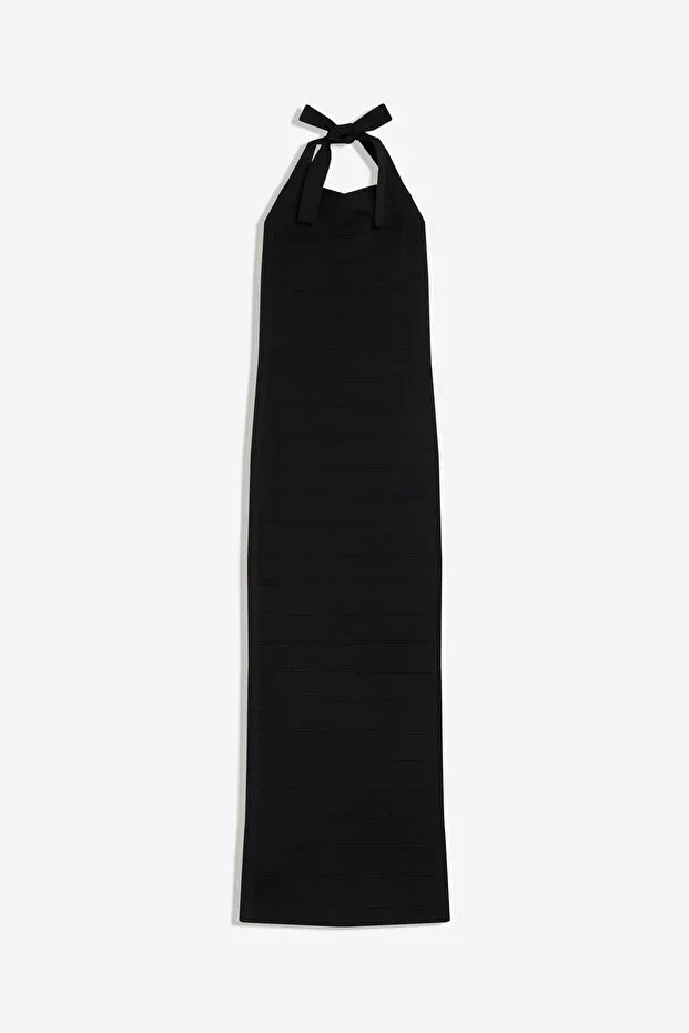 Bershka Halter midi dress
