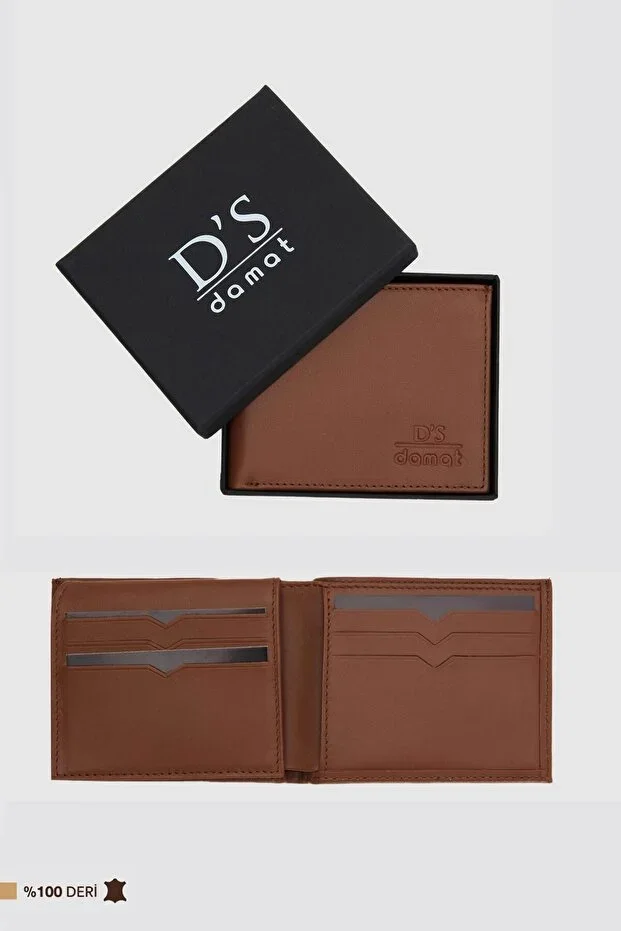 D'S Damat Tab Box Genuine Leather Wallet