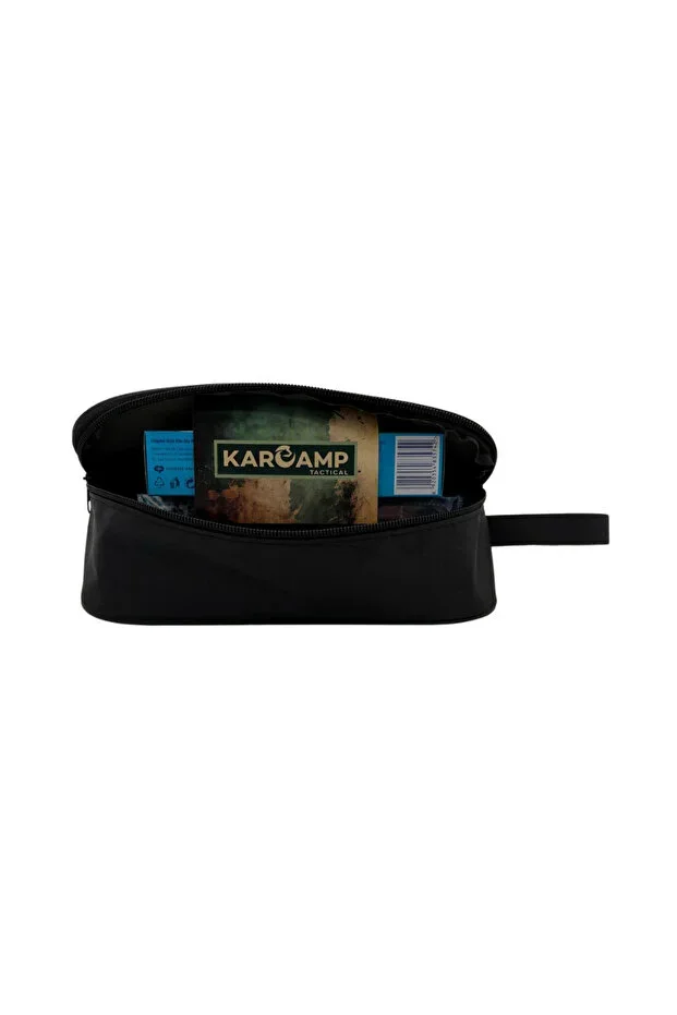 Shaving Bag Accessory Bag Military Bag Makeup Bag Pencil Case - Black