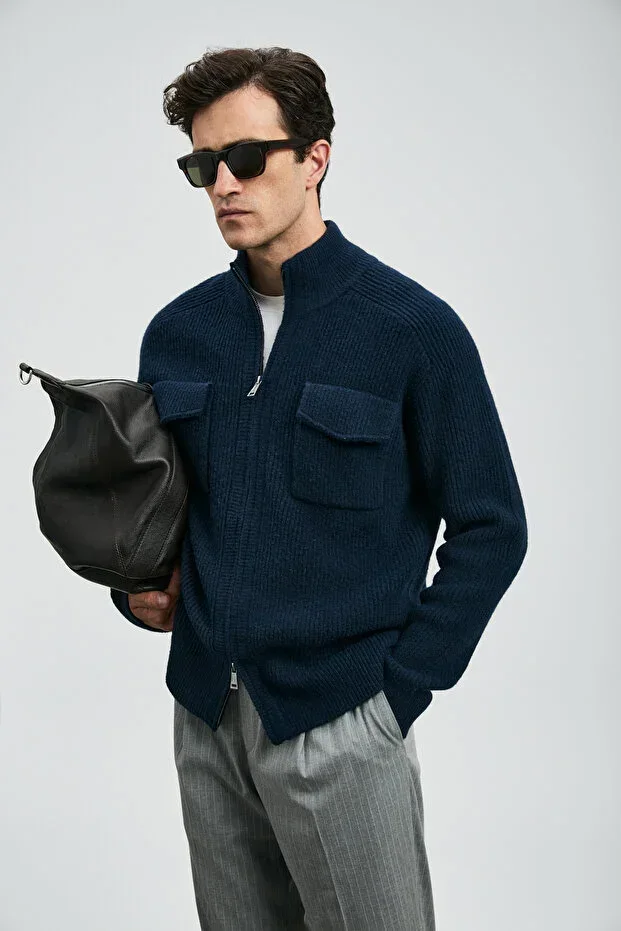 Ronald Men's Cardigan Navy
