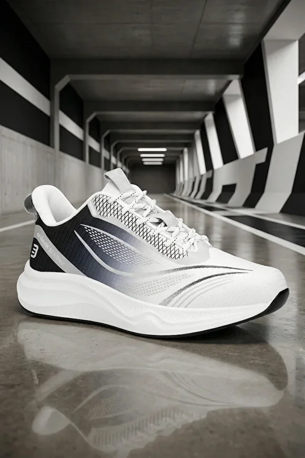 DARK SEER SPECTRE XY White Black Men's Sneaker Casual Sports Shoe