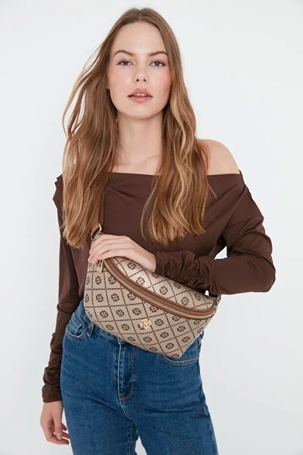 Gold Women's Belt Bag 05FS22K400