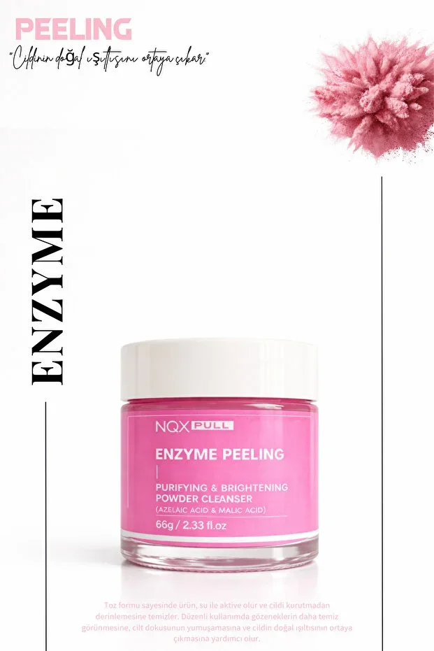Enzyme Powder Peeling Cleanser Purifying and Brightening (Azelaic Acid & Malic Acid) 66g