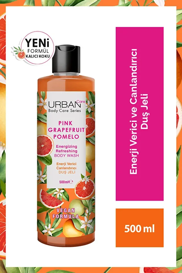 Pink Grapefruit & Pomelo Revitalizing & Moisturizing Shower Gel 500 ml
